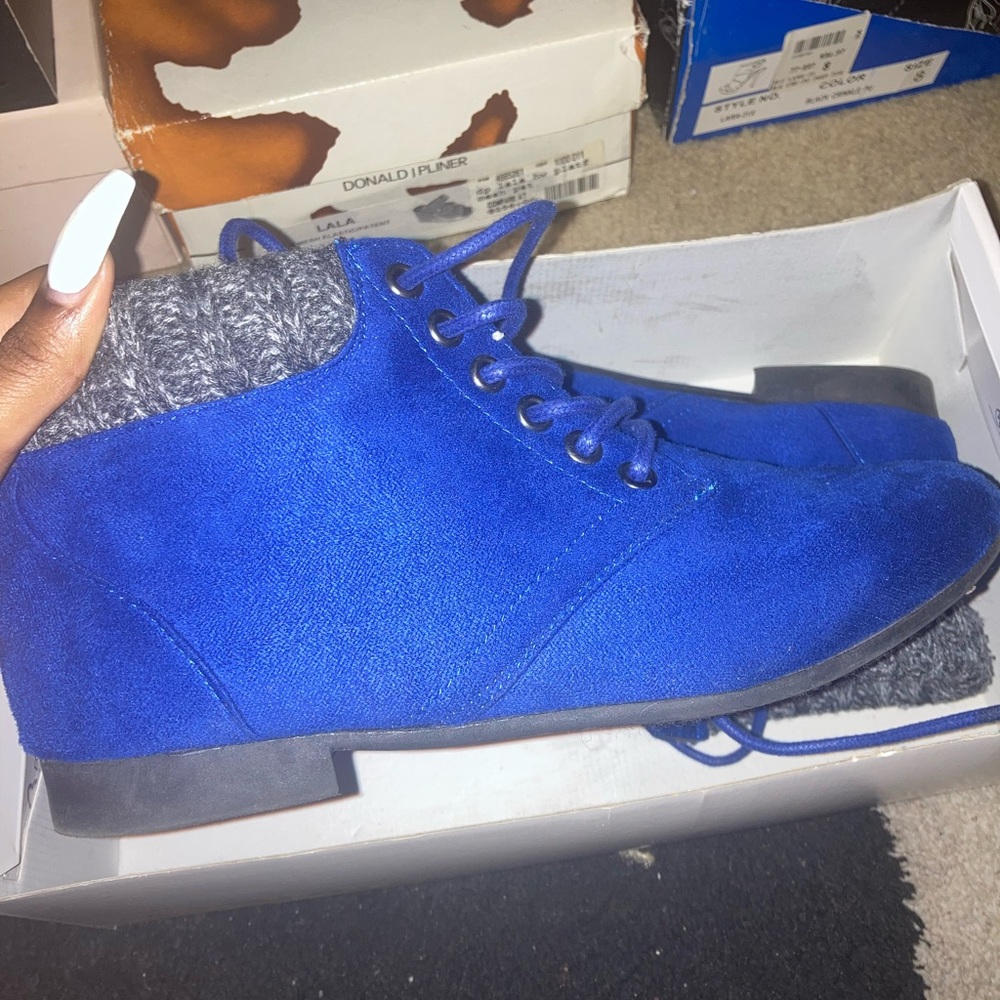 Winter ankle heel boots